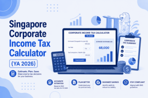 Singapore Corporate Income Tax Calculator (YA 2026)